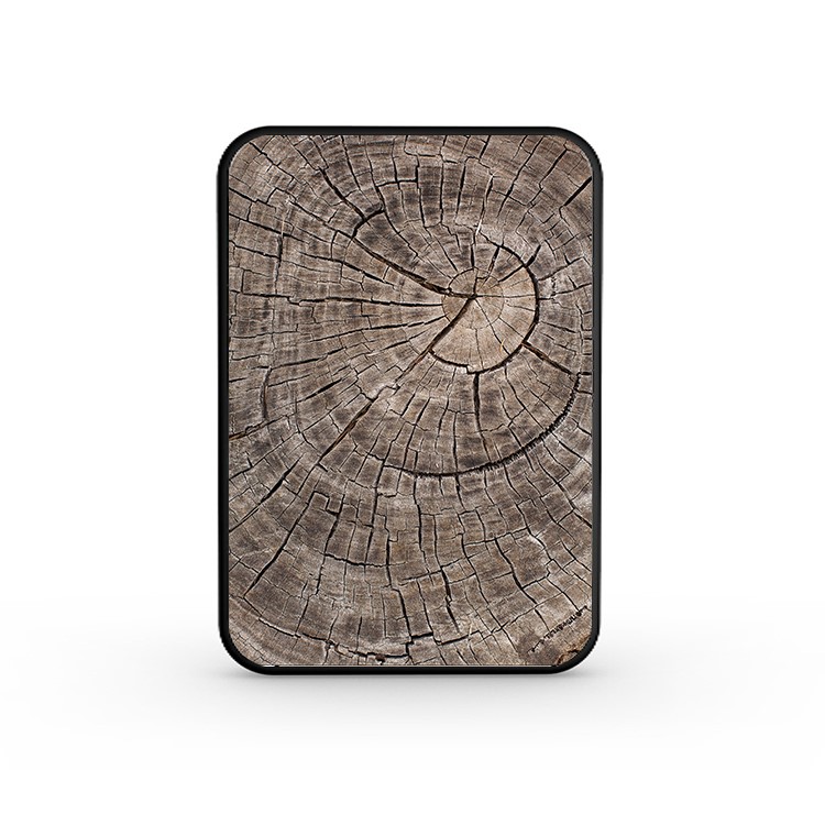 Cartoon Series 10000mAh Portable Travel Power Bank - Wood Skin-2