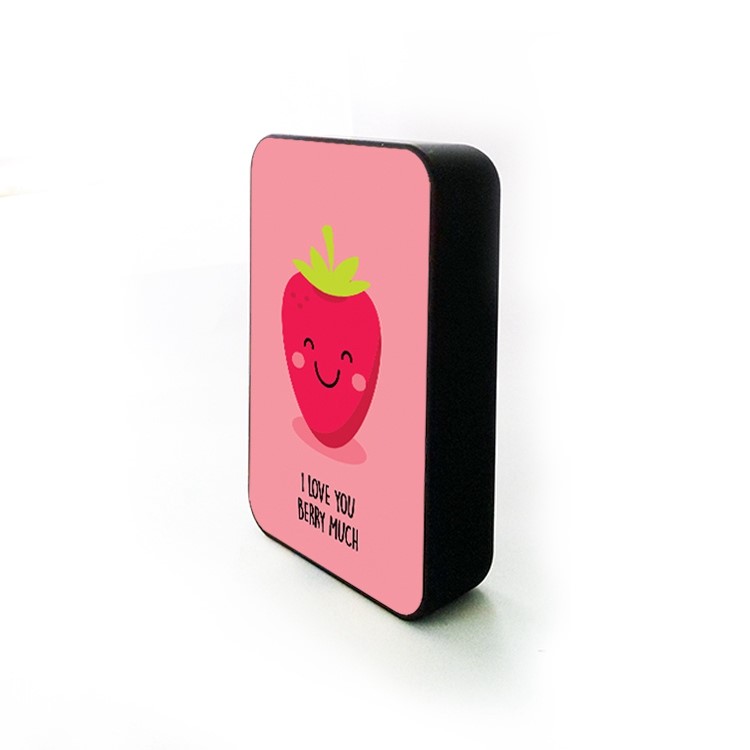 Cartoon Series 10000mAh Portable Travel Power Bank - Strawberry-3