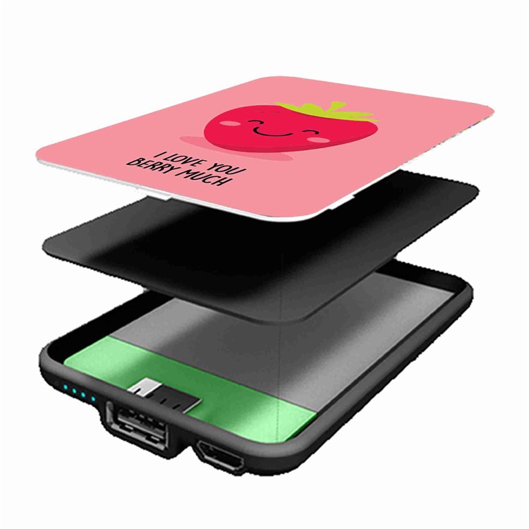 Cartoon Series 10000mAh Portable Travel Power Bank - Strawberry-7