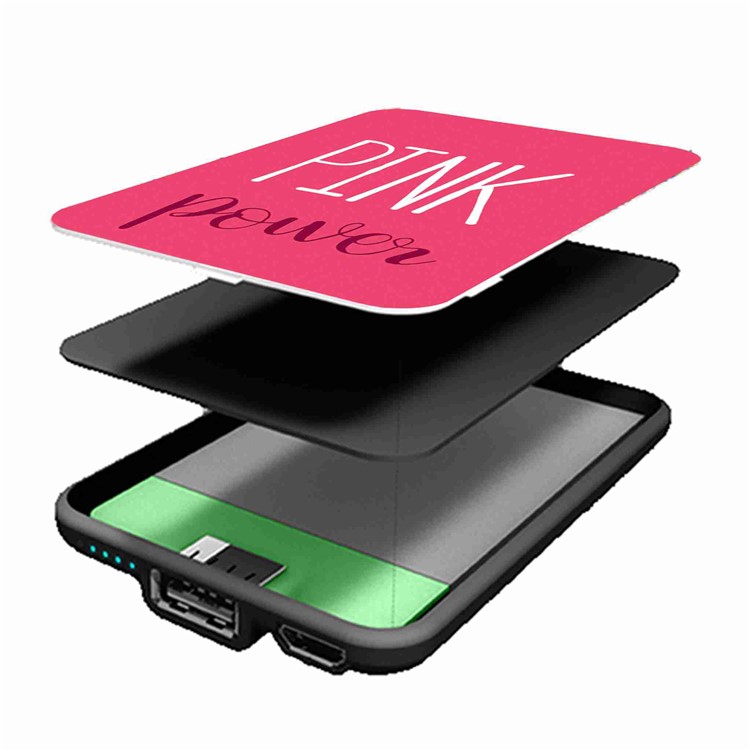 Cartoon Series 10000mAh Portable Travel Power Bank - PINK Power-7