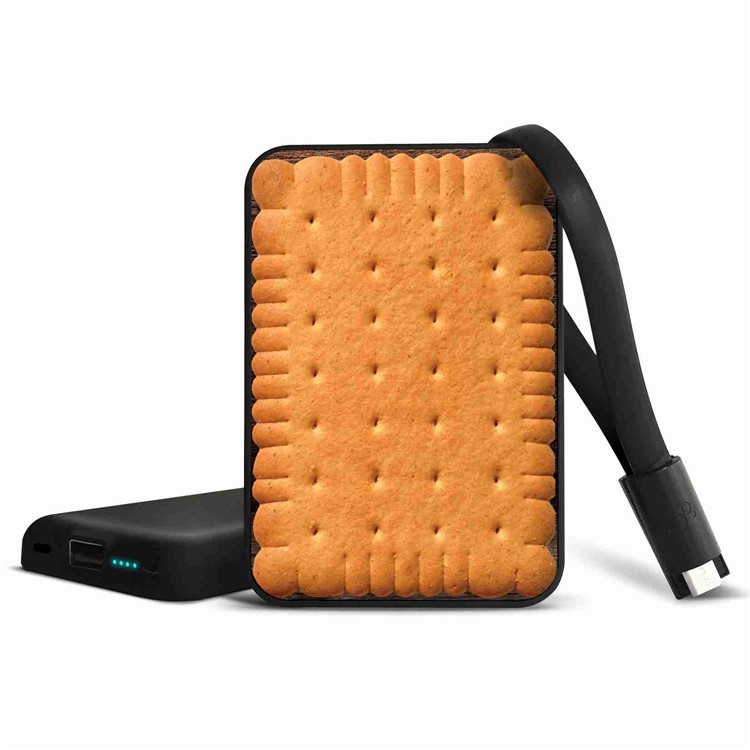 Cartoon Series 10000mAh Portable Travel Power Bank - Biscuit-1