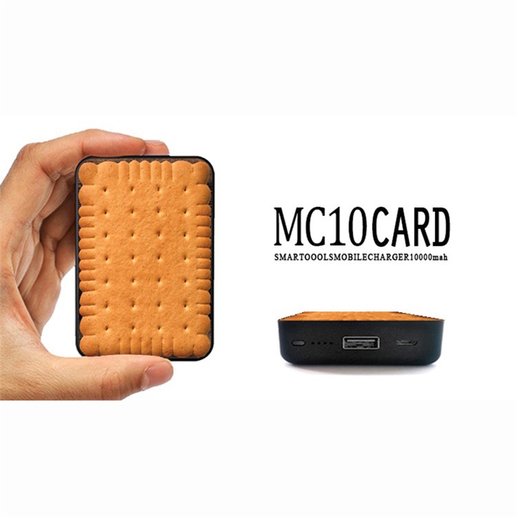 Cartoon Series 10000mAh Portable Travel Power Bank - Biscuit-9