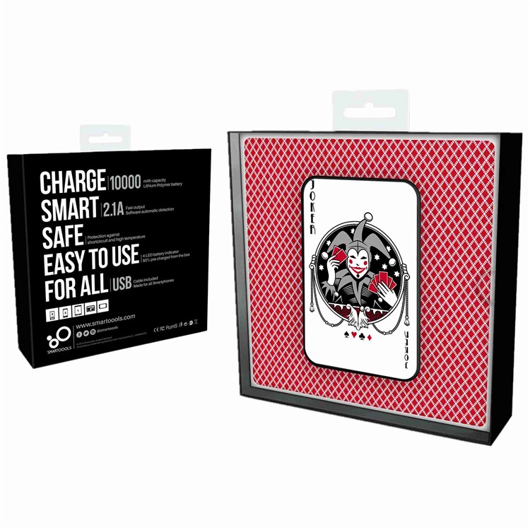 Cartoon Series 10000mAh Portable Travel Power Bank - JOKER-12