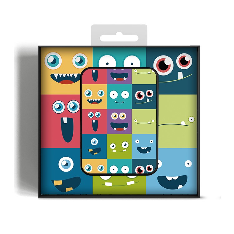 Cartoon Series 10000mAh Portable Travel Power Bank - Monsters-10