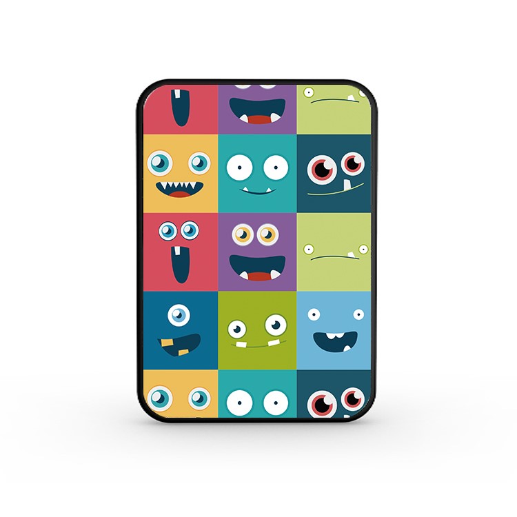 Cartoon Series 10000mAh Portable Travel Power Bank - Monsters-2