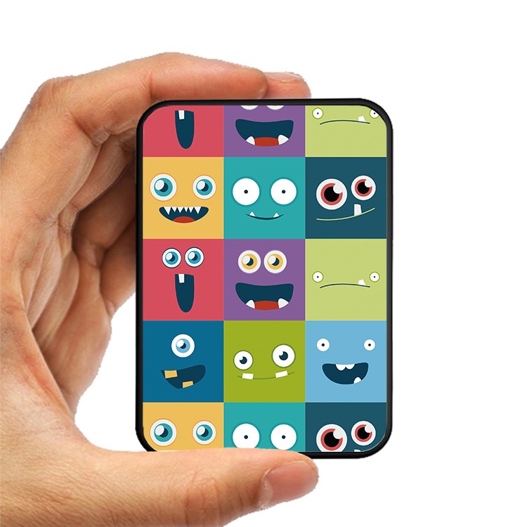 Cartoon Series 10000mAh Portable Travel Power Bank - Monsters-6