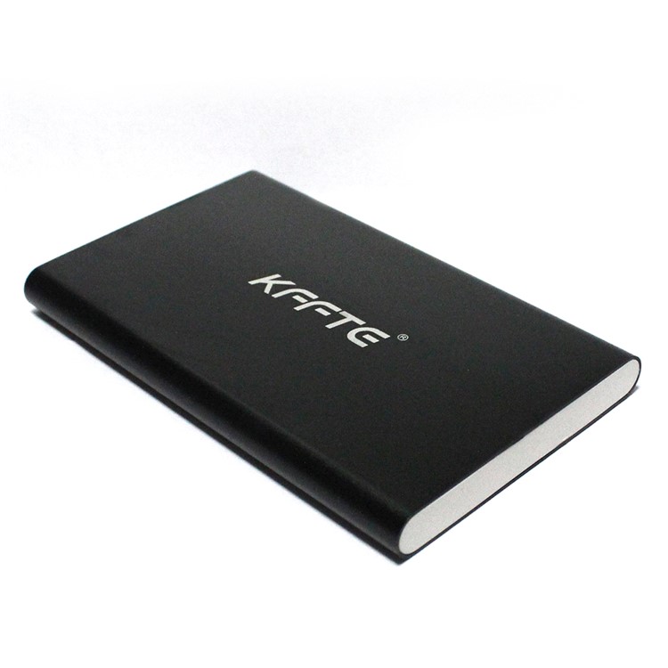 KFFTE 3500mAh Portable Li-polymer Power Bank Charger for iPhone iPad Samsung etc. - Black-2