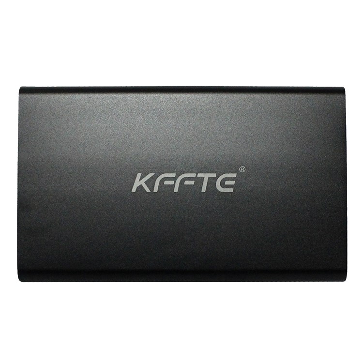 KFFTE 3500mAh Portable Li-polymer Power Bank Charger for iPhone iPad Samsung etc. - Black-3