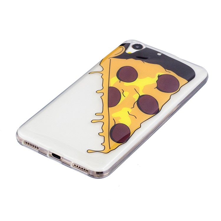 Pattern Printing IMD Soft TPU Mobile Casing for Huawei Y6II / Honor 5A / Honor Holly 3 - Pizza-3