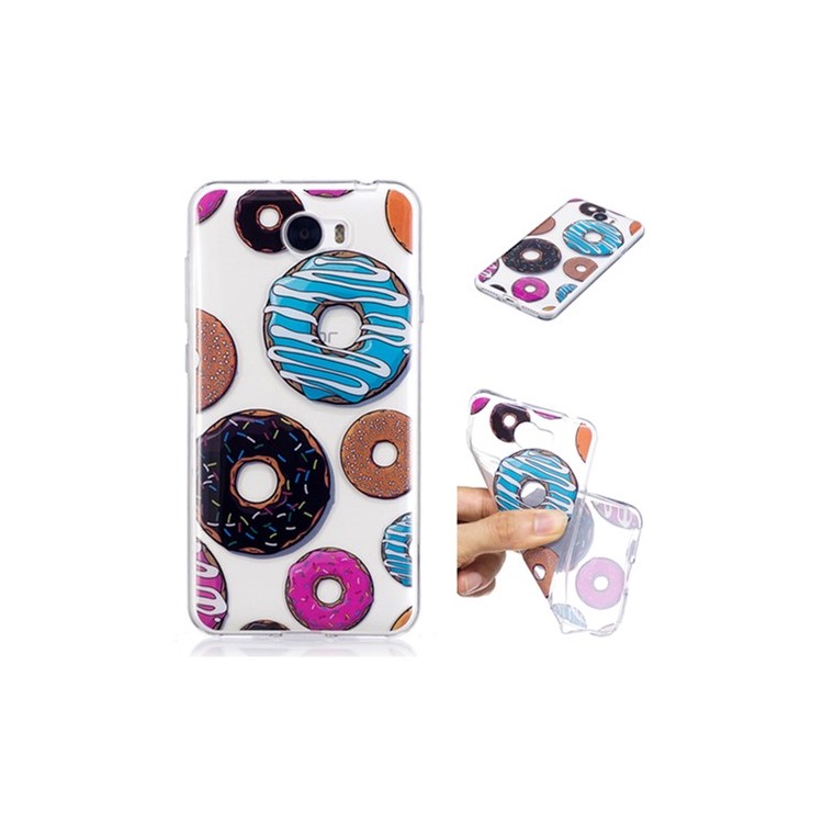 For Huawei Y5II/Y5 II/Honor 5 Pattern Printing IMD TPU Flexible Phone Case - Doughnuts-1