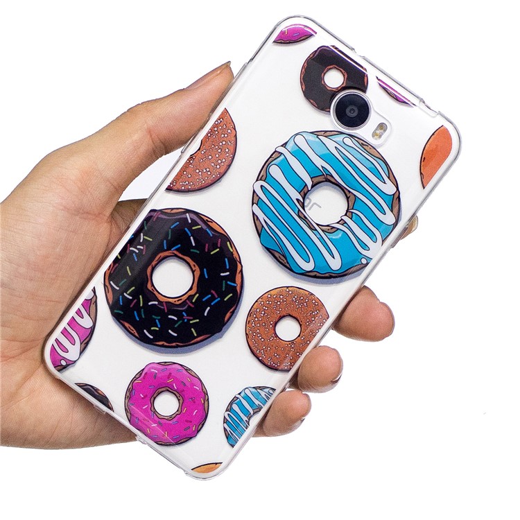 For Huawei Y5II/Y5 II/Honor 5 Pattern Printing IMD TPU Flexible Phone Case - Doughnuts-6