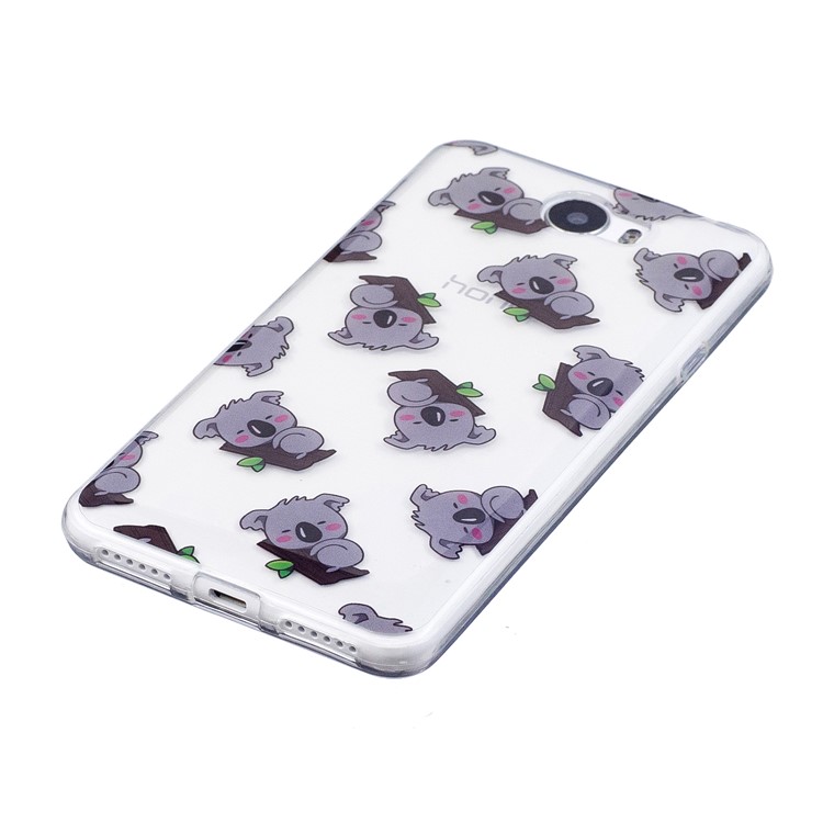 For Huawei Y5II/Y5 II/Honor 5 Pattern Printing IMD TPU Flexible Phone Cover - Lovely Koalas-3