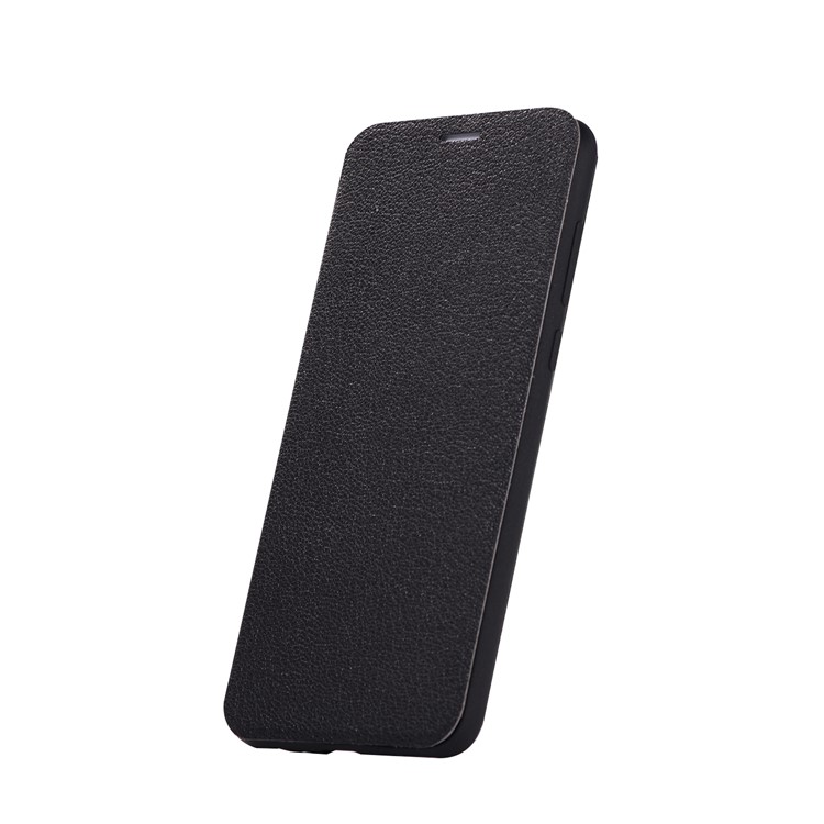 Litchi Skin Leather Stand Case with Card Slot for Huawei Mate 10 Lite / Maimang 6 / nova 2i / Honor 9i (India) - Black-4