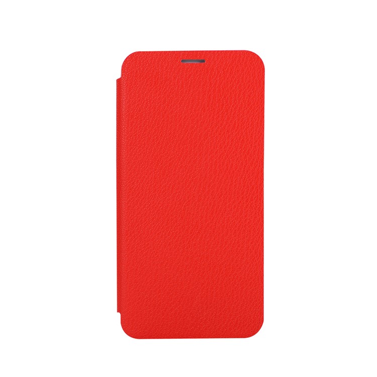 Litchi Skin PU Leather Stand Case with Card Slot for Huawei Mate 10 Lite / Maimang 6 / nova 2i / Honor 9i (India) - Red-7