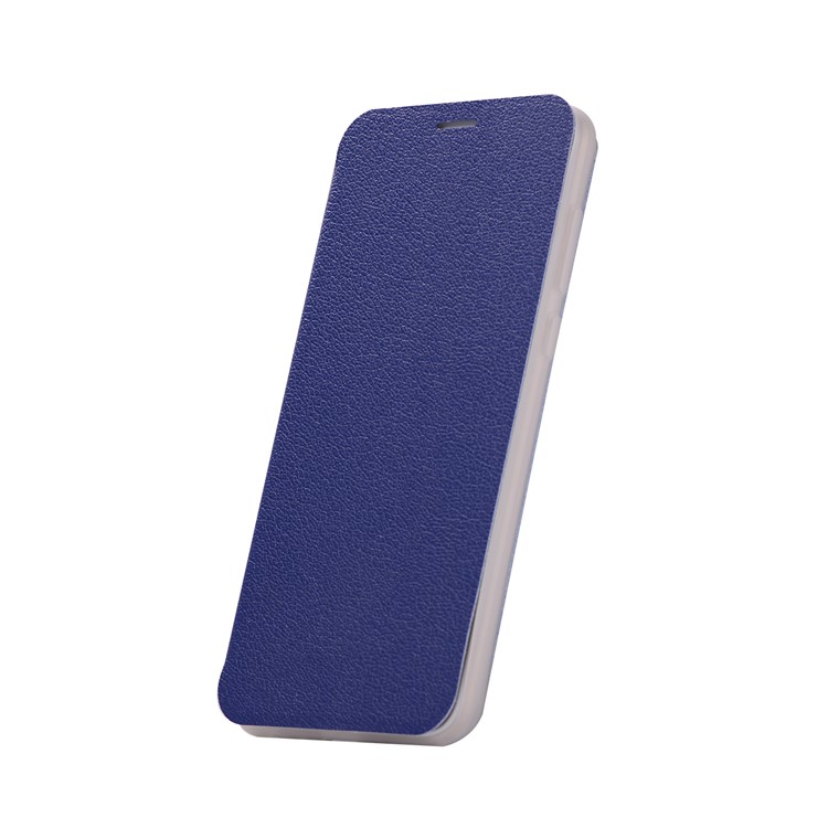 Litchi Skin Leather Stand Case Cover with Card Slot for Huawei Mate 10 Lite / Maimang 6 / nova 2i / Honor 9i (India) - Dark Blue-4