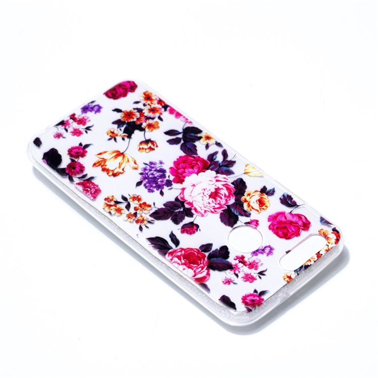 Ultra Thin Patterned Soft TPU Case for Huawei nova 2 - Roses-4