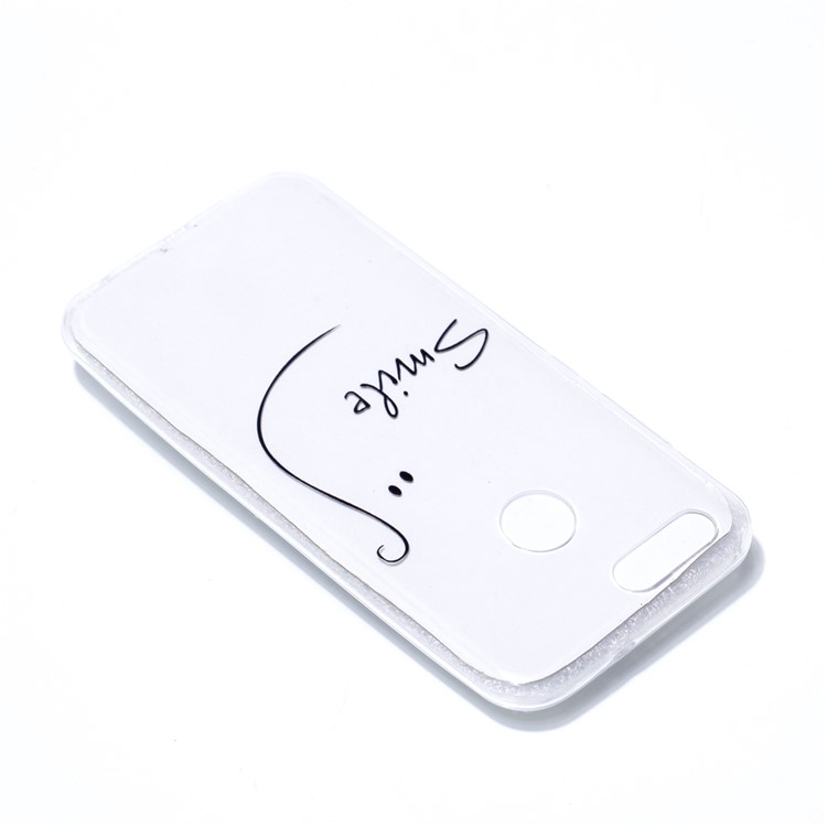 Ultra Thin Patterned Soft TPU Shell for Huawei nova 2 - Smile-4