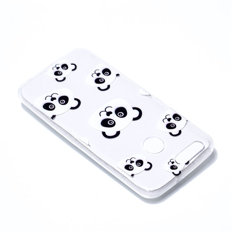 Ultra Thin Patterned Soft TPU Mobile Phone Case for Huawei nova 2 - Pandas-4