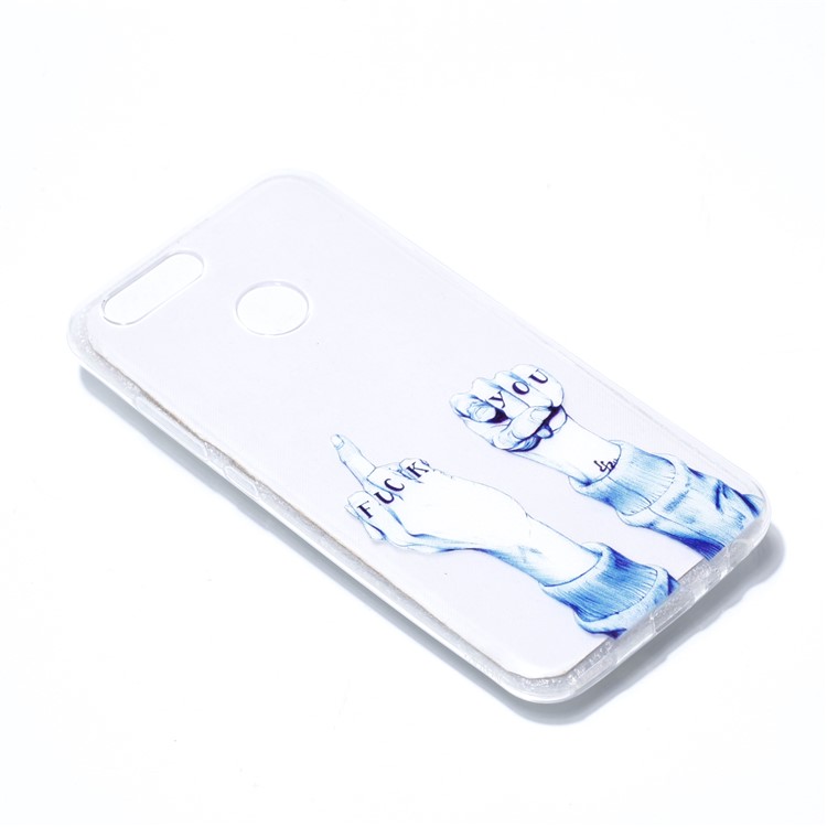 Ultra Thin Patterned Soft TPU Cell Phone Case for Huawei nova 2 - Fist-3