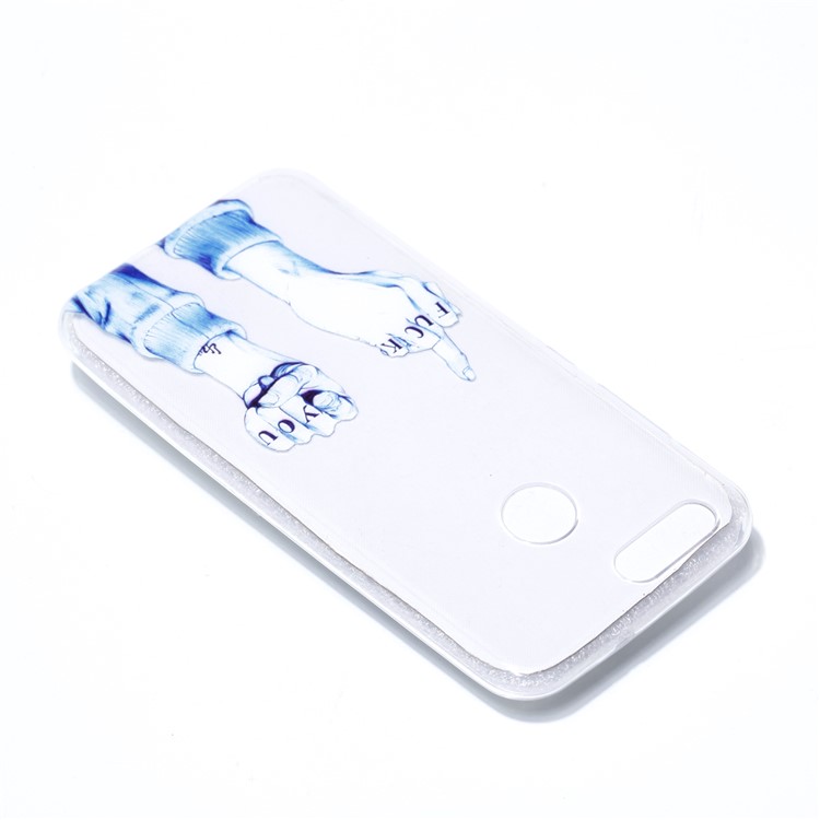 Ultra Thin Patterned Soft TPU Cell Phone Case for Huawei nova 2 - Fist-4