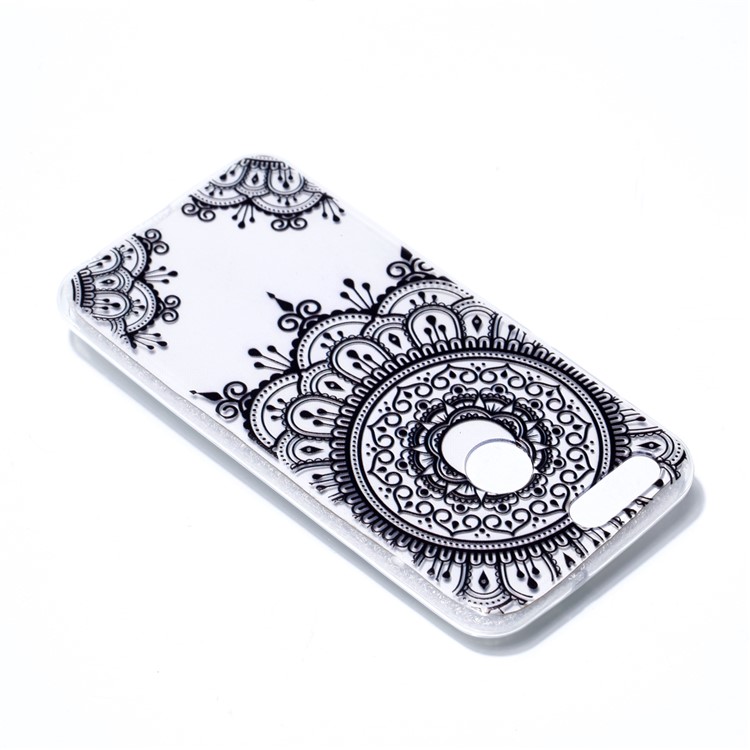 Ultra Thin Patterned Soft TPU Back Casing for Huawei nova 2 - Lace Pattern-4