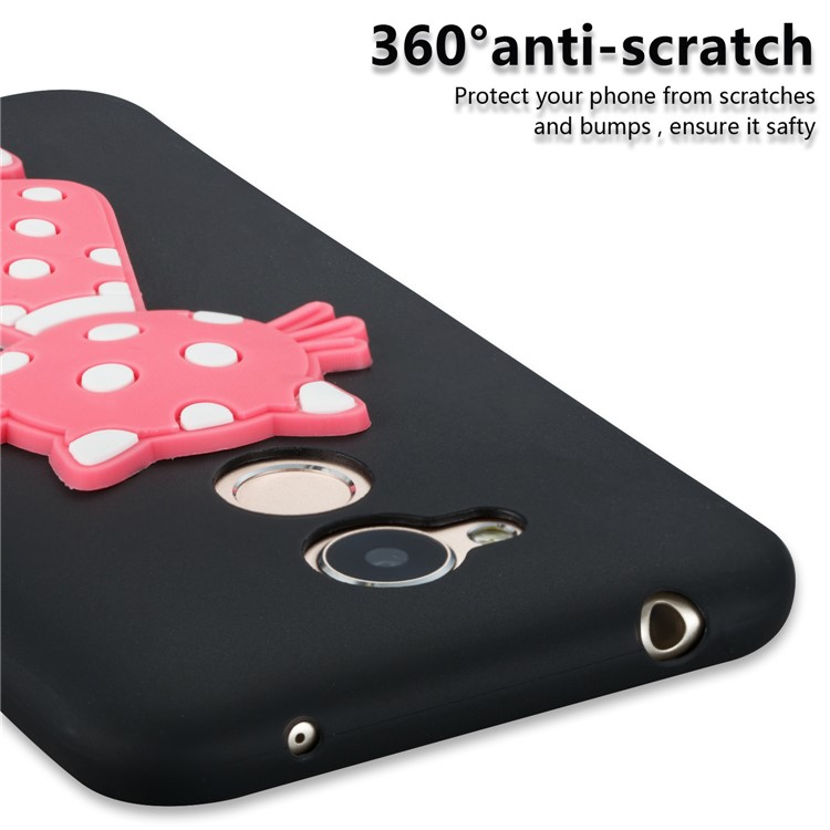 Adorable 3D Cat Pattern TPU Case for Huawei Honor 6A / 5C pro - Black-5