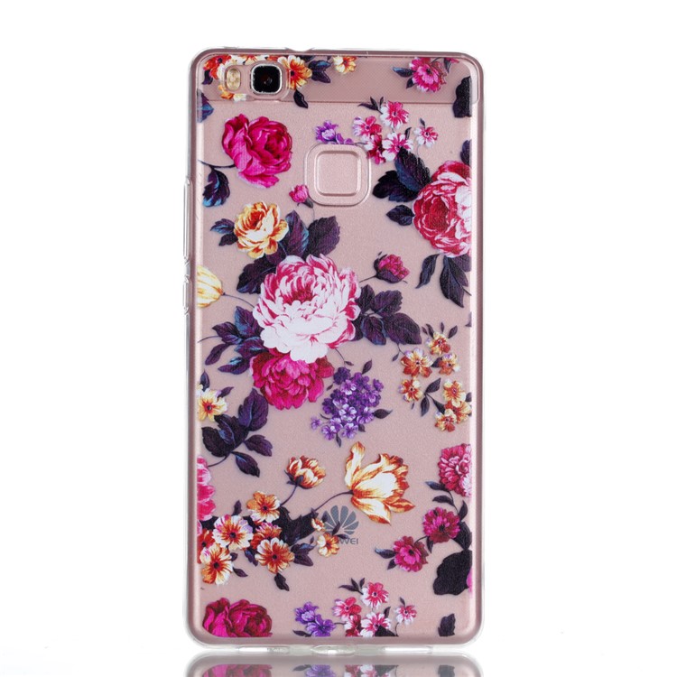 Ultra Thin Patterned Soft TPU Case for Huawei P9 Lite/G9 Lite - Roses-2