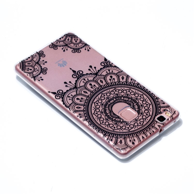 Ultra Thin Patterned Soft TPU Cover for Huawei P9 Lite/G9 Lite - Lace Pattern-4