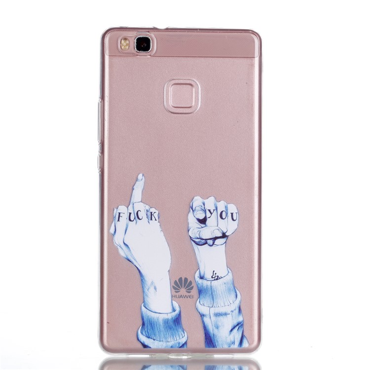 Ultra Thin Patterned Soft TPU Mobile Phone Case for Huawei P9 Lite/G9 Lite - Fist-2