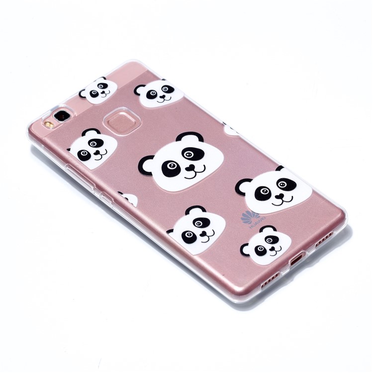 Ultra Thin Patterned Soft TPU Cell Phone Case for Huawei P9 Lite/G9 Lite - Pandas-3