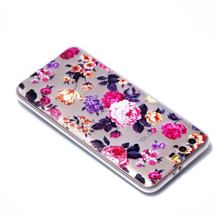 Ultra Thin Patterned Soft TPU Case for Huawei Honor 9 - Roses-4