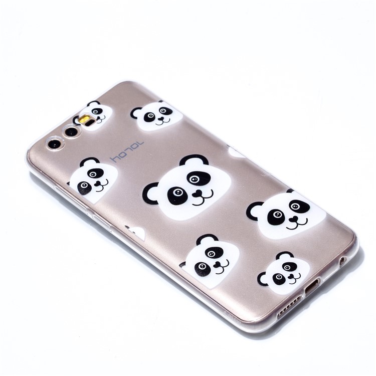 Ultra Thin Patterned Soft TPU Cell Phone Case for Huawei Honor 9 - Pandas-3