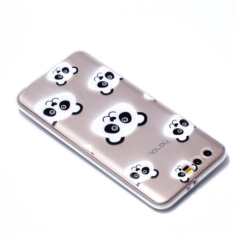 Ultra Thin Patterned Soft TPU Cell Phone Case for Huawei Honor 9 - Pandas-4