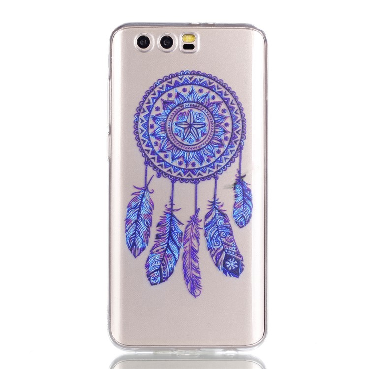 Ultra Thin Patterned Soft TPU Mobile Phone Cover for Huawei Honor 9 - Purple Dream Catcher-2