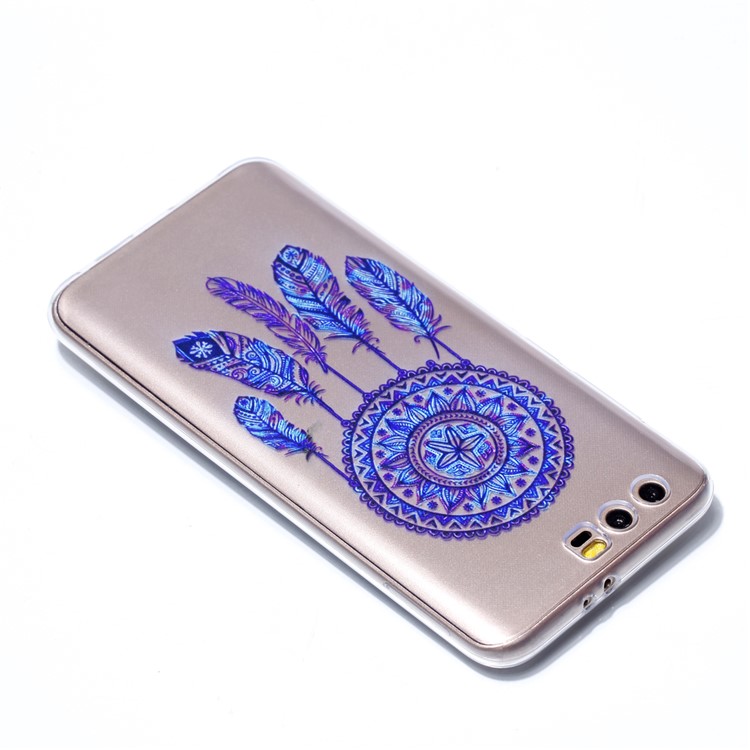 Ultra Thin Patterned Soft TPU Mobile Phone Cover for Huawei Honor 9 - Purple Dream Catcher-4
