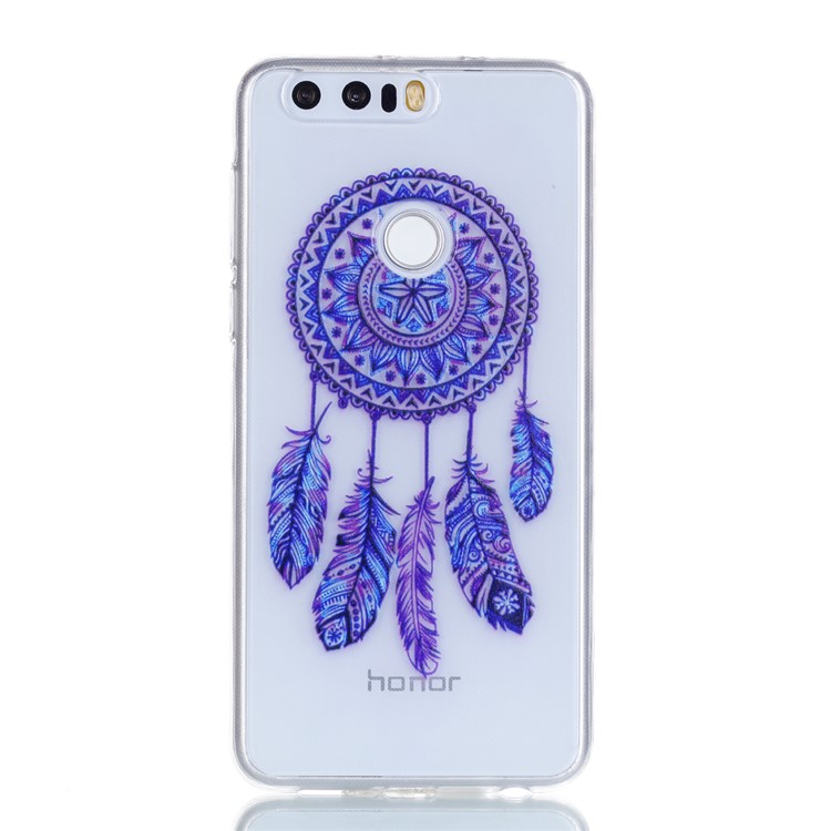 Pattern Printing Soft TPU Phone Case for Huawei Honor 8 - Dream Catcher-2