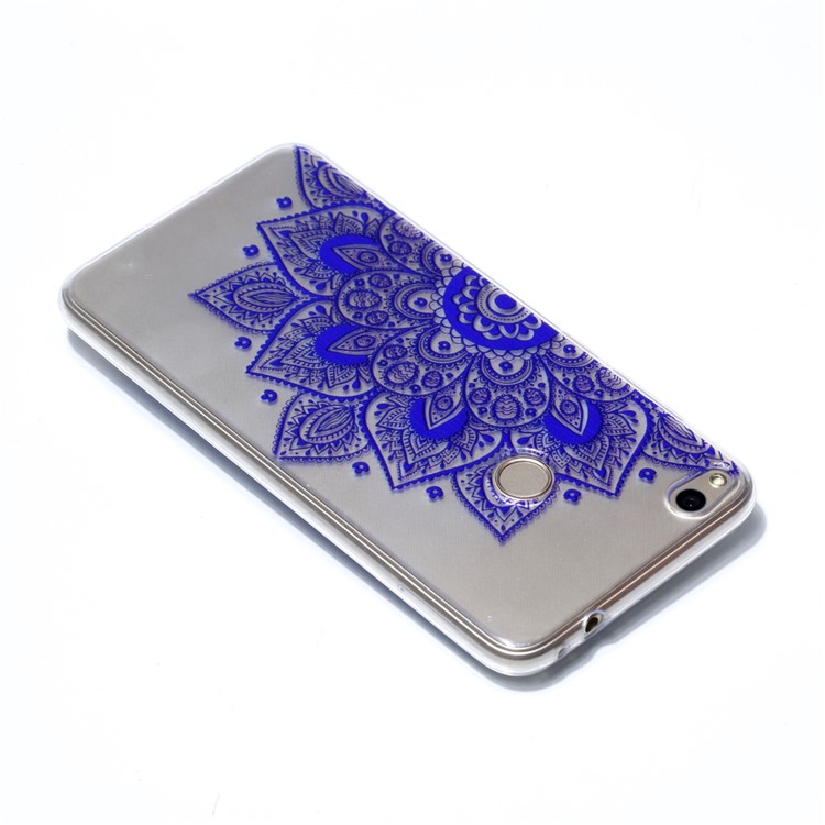 Pattern Printing TPU Soft Shell for Huawei P8 Lite (2017) / Honor 8 Lite - Mandala Flower-4