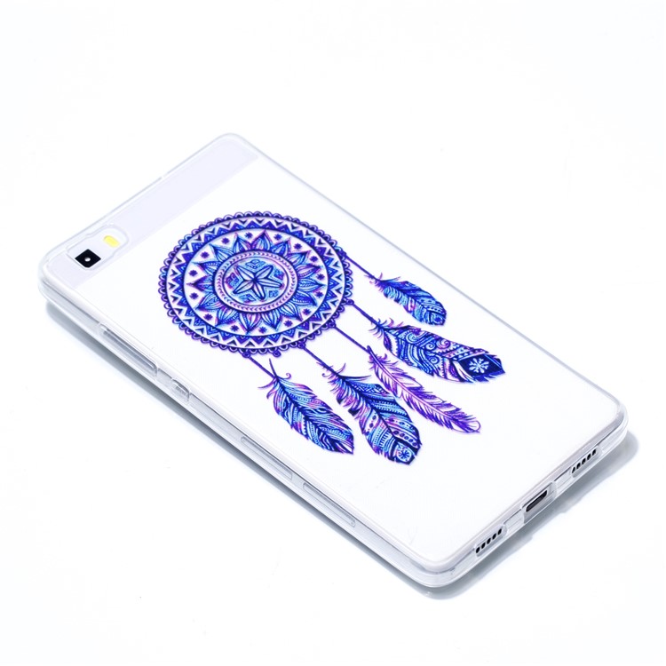 Pattern Printing TPU Case Cover for Huawei P8 Lite (2015) - Dream Catcher-3