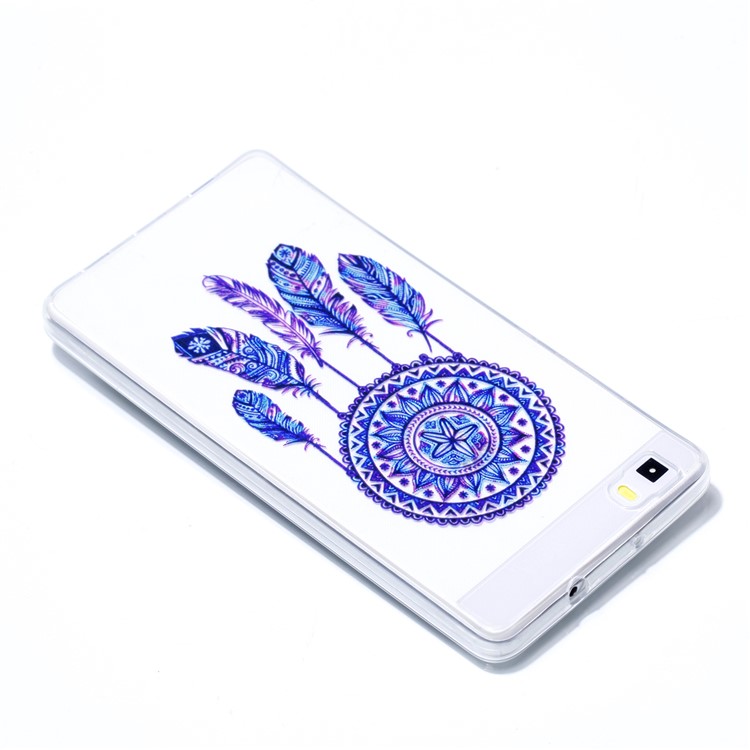 Pattern Printing TPU Case Cover for Huawei P8 Lite (2015) - Dream Catcher-4