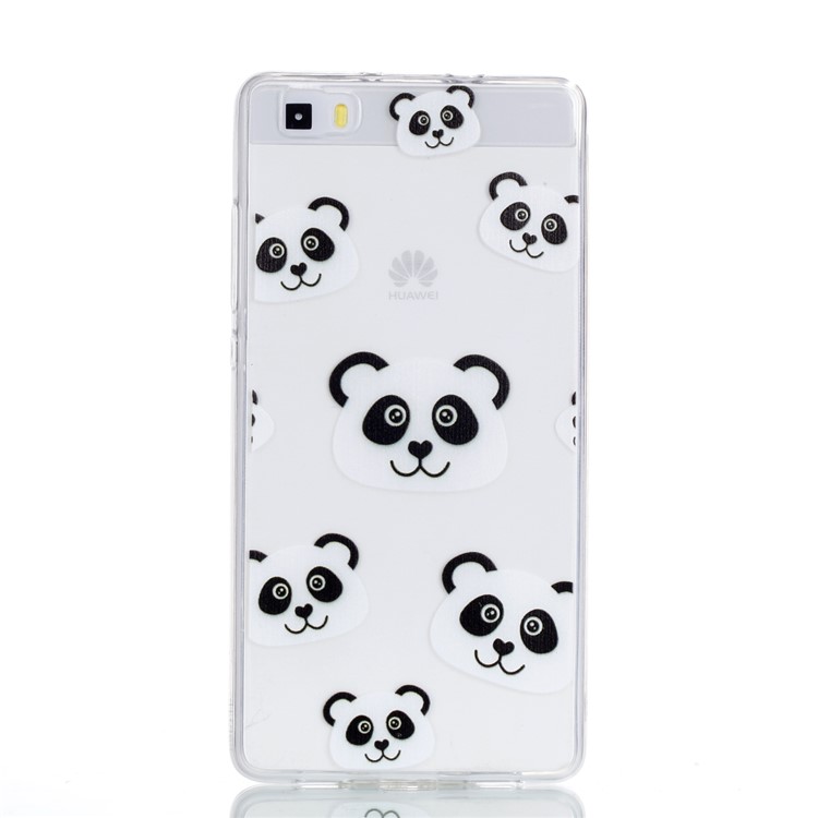 Pattern Printing TPU Shell for Huawei P8 Lite (2015) - Panda Pattern-2