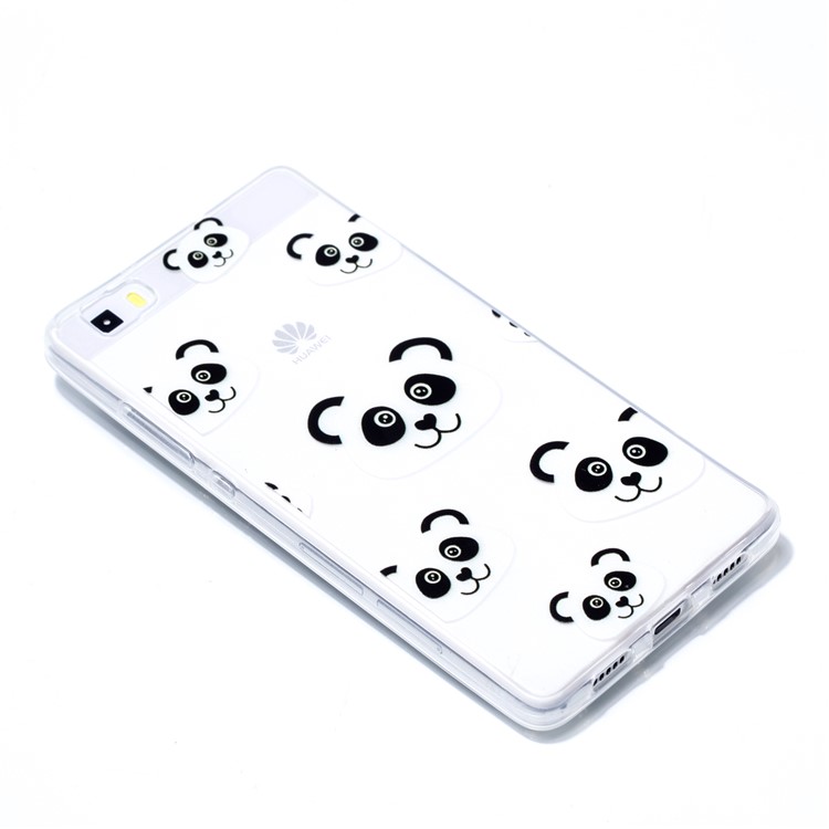 Pattern Printing TPU Shell for Huawei P8 Lite (2015) - Panda Pattern-3