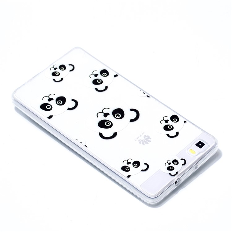 Pattern Printing TPU Shell for Huawei P8 Lite (2015) - Panda Pattern-4