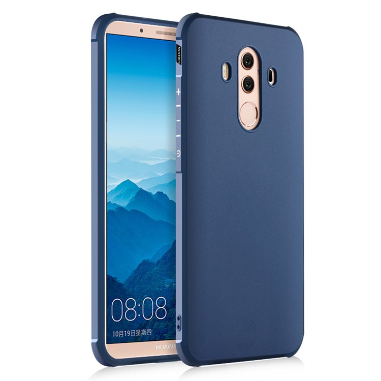 Wrapped Edges Drop-proof TPU Phone Casing for Huawei Mate 10 Pro - Blue-1