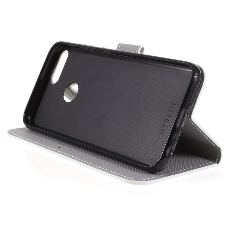 Pattern Printing PU Leather Magnetic Wallet Stand Case for Huawei Honor 9 Lite/9 Youth Edition - Palettes Sweet Street-4