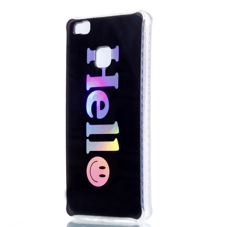 Electroplating IMD Soft TPU Case for Huawei P9 Lite/G9 Lite - Hello-3