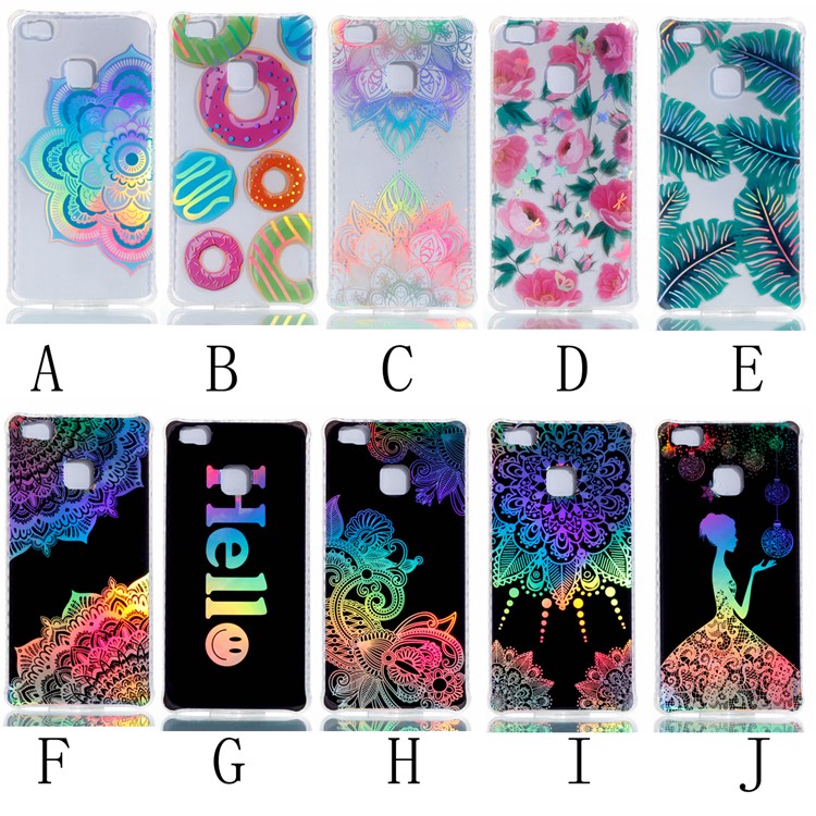 Electroplating IMD Soft TPU Case for Huawei P9 Lite/G9 Lite - Hello-9