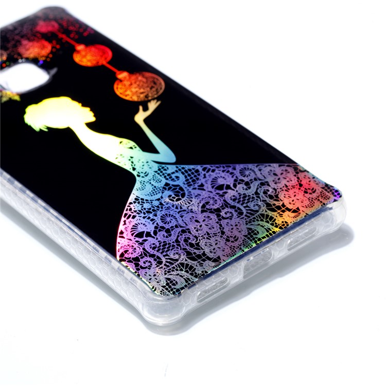 Electroplating IMD Soft TPU Cover for Huawei P9 Lite/G9 Lite - Pretty Girl-4