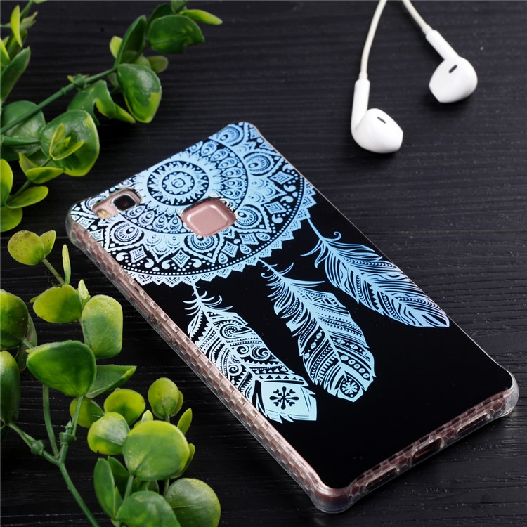 Electroplating IMD Soft TPU Back Case for Huawei P9 Lite/G9 Lite - Dream Catcher-6