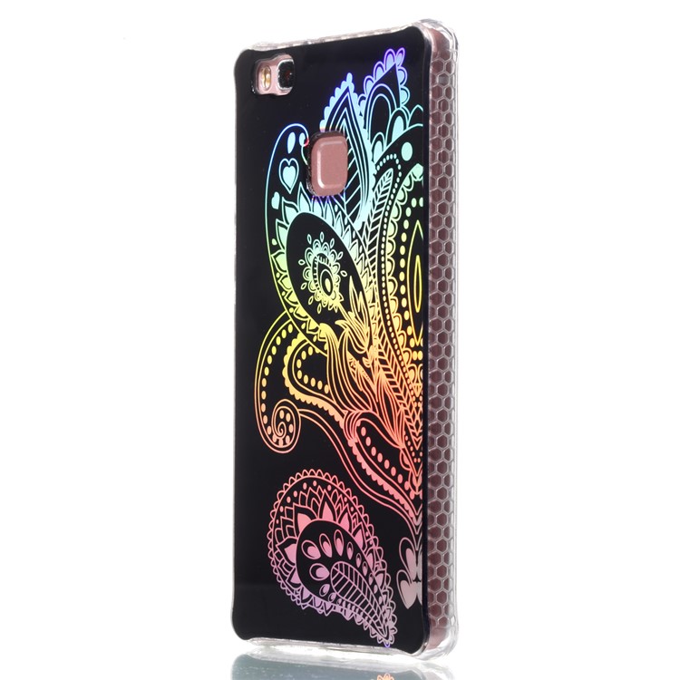 Electroplating IMD Soft TPU Back Shell for Huawei P9 Lite/G9 Lite - Paisley Pattern-3