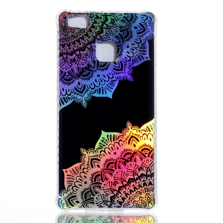Electroplating IMD TPU Phone Case for Huawei P9 Lite/G9 Lite - Colorized Mandala-2